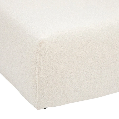 Sofa modułowa 2 osobowa Kiona biała boucle skandynawska do salonu Atmosphera