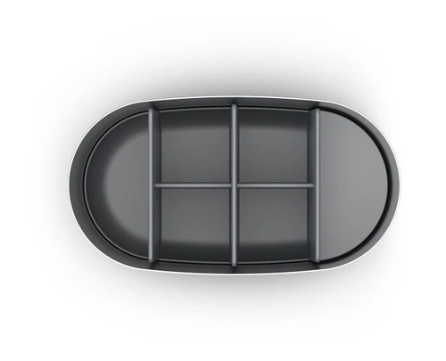 JJ-Organizer na szczoteczki L  EasyStoreLuxe stalow