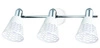Lampa sufitowa Discovery listwa 3x40W  E14 chrom/biały