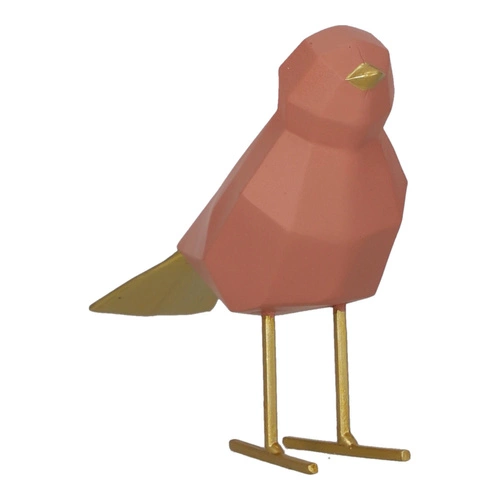 Figurka Origami Bird różowa
