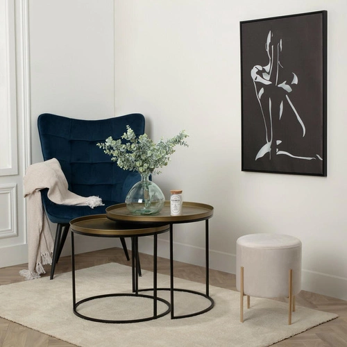 Wazon szklany Recyc transparentny 22 cm nowoczesny do salonu na kwiaty Atmosphera