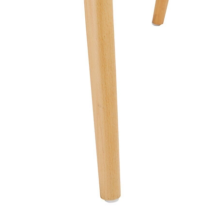 Krzesło drewniane Yamato Atmosphera do jadalni rustykalne z podłokietnikami bukowe