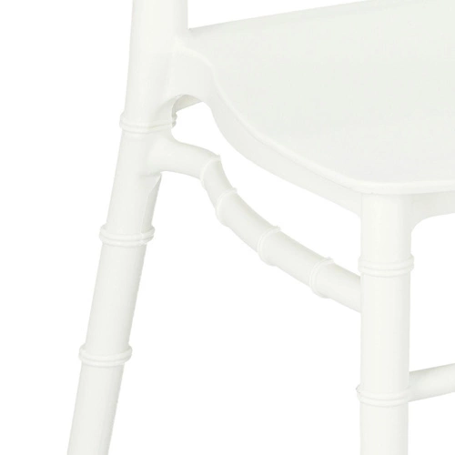 Krzesło Chiavari białe z tworzywa