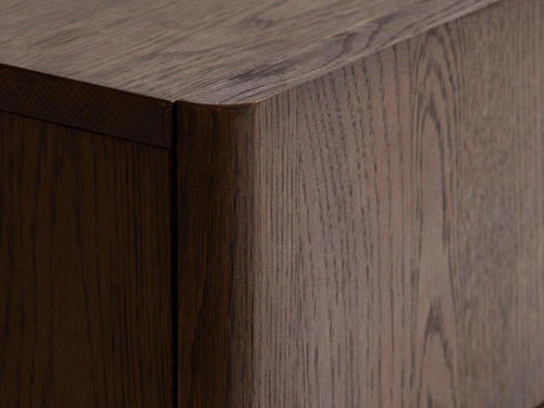 Komoda Arun 160 cm espresso nowoczesna z szufladami do salonu