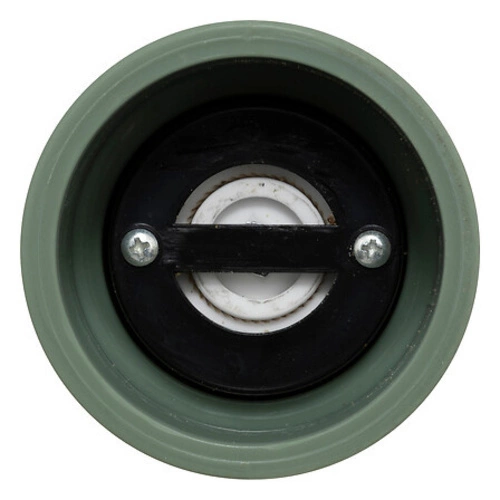 Zestaw 2 młynków do soli i pieprzu Sensia 5five plastikowy nowoczesny biały zielony