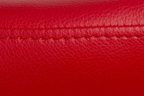 Podnóżek Jajo Soft eko skóra inspirowany Egg czerwony 513