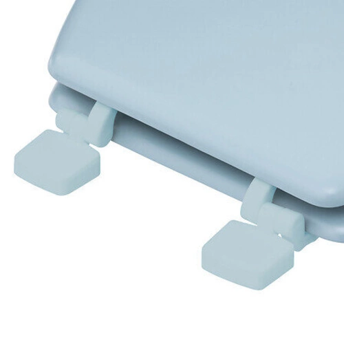 Deska sedesowa owalna 5five Simply Smart HDF błękitna do łazienki łatwy montaż