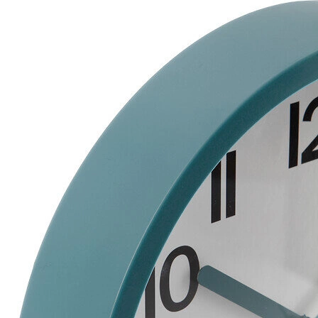 Zegar ścienny Loly 22 cm niebieski cichy nowoczesny do salonu i sypialni Atmosphera