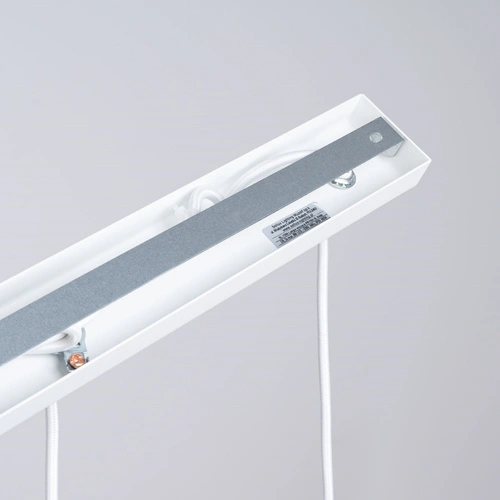 Lampa wisząca PRYSM 3L biała skandynawska 3-punktowa do salonu, jadalni lub nad wyspę