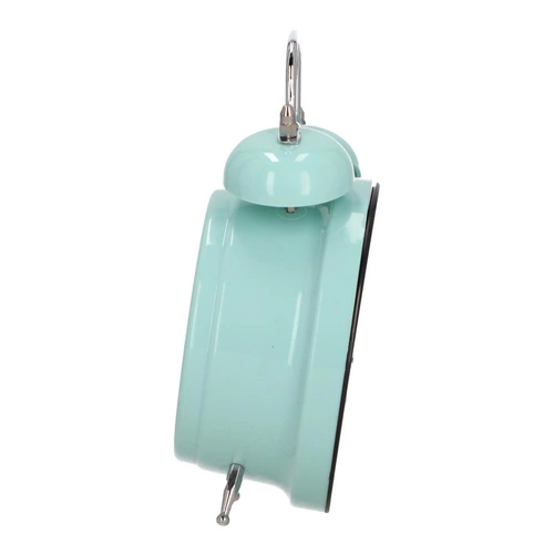 Nowoczesny budzik stojący Caterpillar Intesi niebieski do sypialni lub pokoju dziecięcego