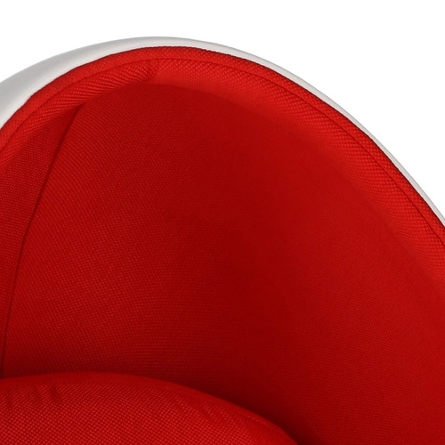 Fotel jajo Ovalia Chair inspirowany Ball Chair nowoczesny obrotowy do salonu biura wełna