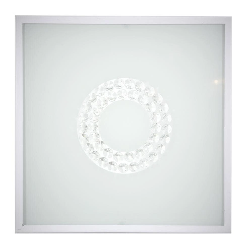 Plafon LED kwadratowy Lux 29x29 biały szklany do salonu, kuchni, sypialni CANDELLUX