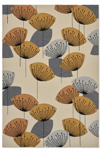 Dywan zewnętrzny nowoczesny Sanderson Dandelion Clocks 160x230 do tarasu i ogrodu łatwoczyszczący