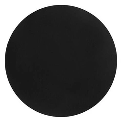 Czarna okrągła podkładka na stół Tenor 38cm nowoczesna do kuchni 5five simply smart