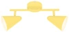 Lampa sufitowa Amor listwa 2x40W E14  bananowy