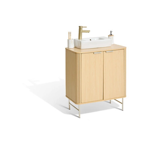 Szafka łazienkowa stojąca Liora 70 cm beżowa pod umywalkę skandynawska 5five simply smart