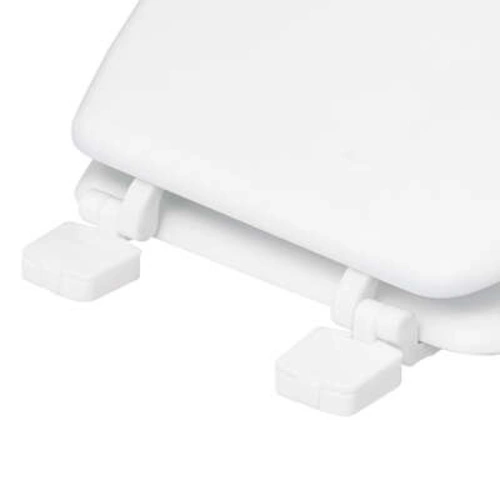 Deska sedesowa biała z duroplastu do toalety Abby nowoczesna