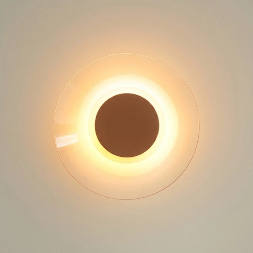 Kinkiet ścienny ASTRO mocca LED nowoczesny do salonu 28 cm