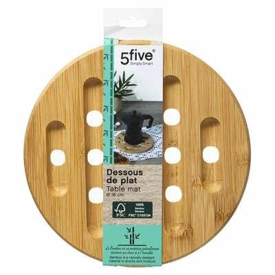 Podkładka bambusowa 18 cm okrągła