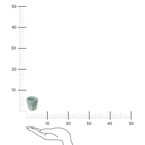 Kubek do espresso Roma zielony 80 ml