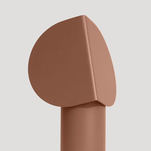 Lampa biurkowa LED BISCUIT mocca nowoczesna aluminiowa na biurko
