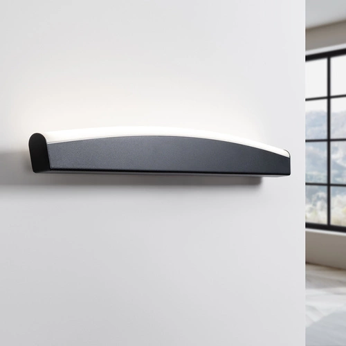 Kinkiet ścienny JORUN czarny LED 4000K nowoczesny do salonu i sypialni Thoro