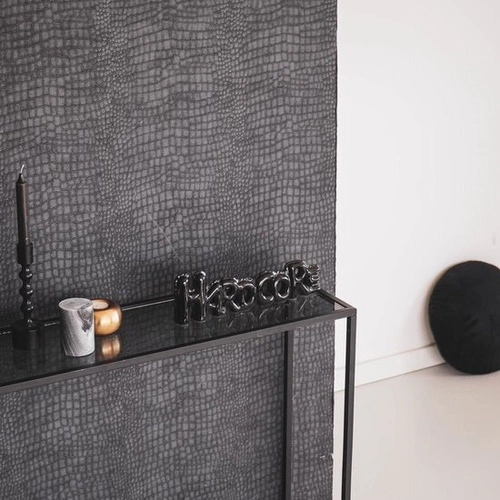 Figurka dekoracyjna Hardcore balonowa czarna nowoczesna do salonu HV decor 33,4 cm