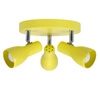 Lampa sufitowa Picardo plafon 3x40W E14  musztardowy
