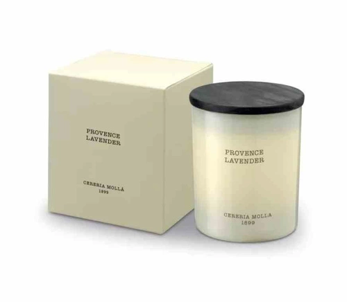 Świeca sojowa zapachowa Cereria Molla Provence Lavender 230g do salonu na prezent