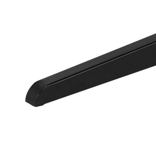 Stolik kawowy owalny Barnsley L biały marmur szklany nowoczesny glamour do salonu Actona