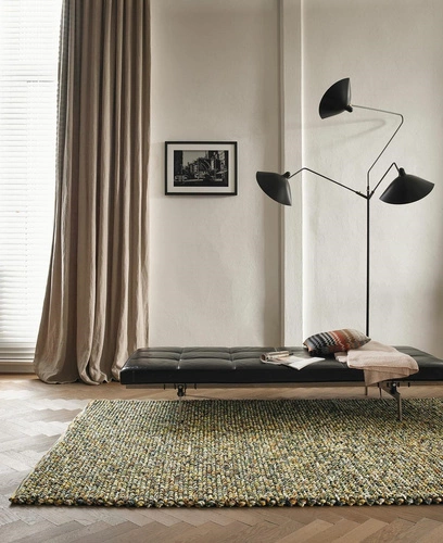 Dywan do salonu Marble skandynawski wełniany ręcznie tkany kolorowy 200x300 cm CARPETS & MORE