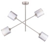 Lampa wisząca Sax sztyca 4x40W E14  satyna