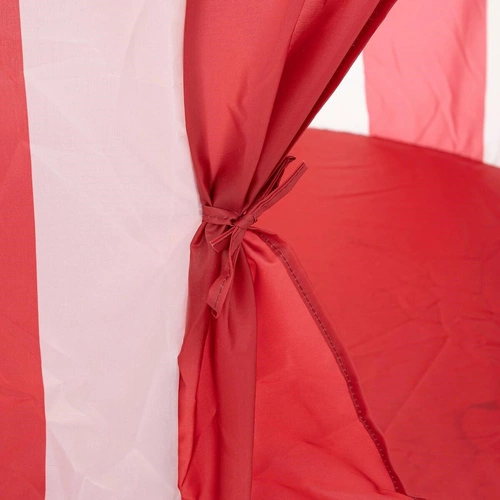 Namiot dziecięcy Circus czerwony/biały