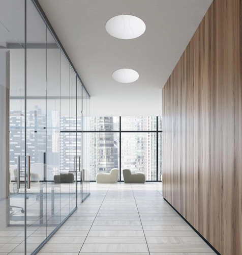 Plafon Flap 30 uchwyt biały 1x60W E27