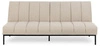 Sofa rozkładana Caix beżowa nowoczesna z funkcją spania do salonu Actona 198 cm
