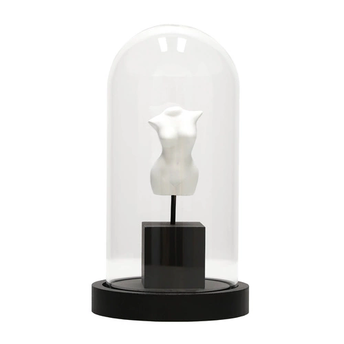 Figurka dekoracyjna Afrodyta pod szkłem glamour Atmosphera do salonu lub na prezent 21 cm