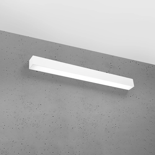 Kinkiet ścienny LED Pinne 67 cm biały nowoczesny do salonu i sypialni Thoro