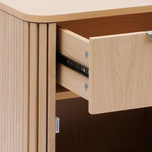 Szafka łazienkowa stojąca Liora wąska 45 cm naturalna z szufladą nowoczesna 5five simply smart