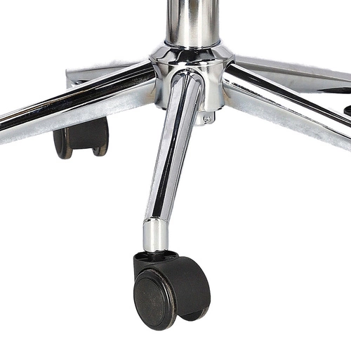 Fotel biurowy ergonomiczny Cosmo Arm czarny velvet nowoczesny z podłokietnikami obrotowy