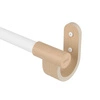 Karnisz Bellwood 107-305 cm               naturalny/biały outlet