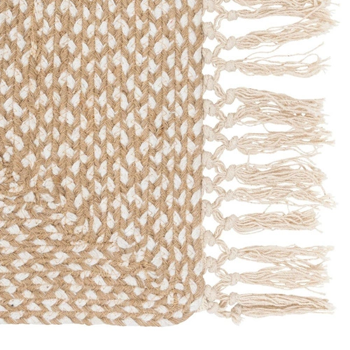 Dywan boho Atmosphera Jyta 200x80 prostokątny z juty i bawełny do salonu lub sypialni