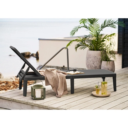 Lampion ogrodowy Lohals zielony szkło i metal dekoracyjny na taras i balkon