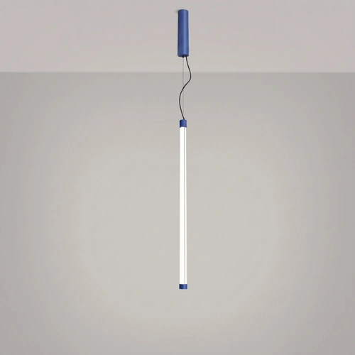 Lampa wisząca TRANG 75 LED ultramaryna regulowana nad wyspę