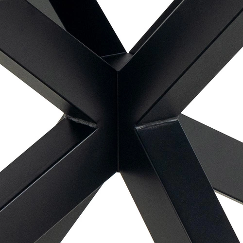 Stół rozkładany do jadalni Heaven Actona czarny ceramiczny blat nowoczesny 200/240x100 cm