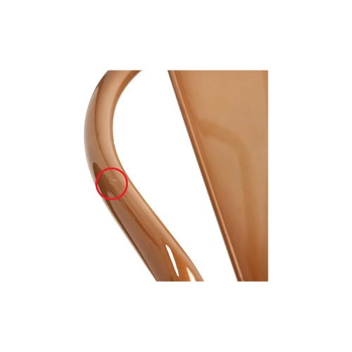 Krzesło Paris Arms kolor brązowy