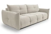 Sofa Bode z funkcją spania beżowo-szara   Wind 05