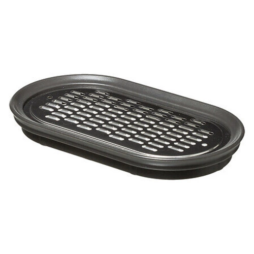 Tarka ze stali nierdzewnej z pojemnikiem