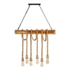 Lampa wisząca Vint drewniany 6x40W E27