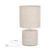 Lampka stołowa Dina lampa gabinetowa  1x40W E14 beżowy
