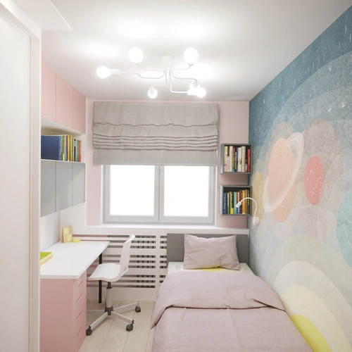 Nowoczesny biały żyrandol sufitowy VECTOR 4 do salonu i jadalni loftowy 4-punktowy